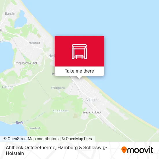 Карта Ahlbeck Ostseetherme