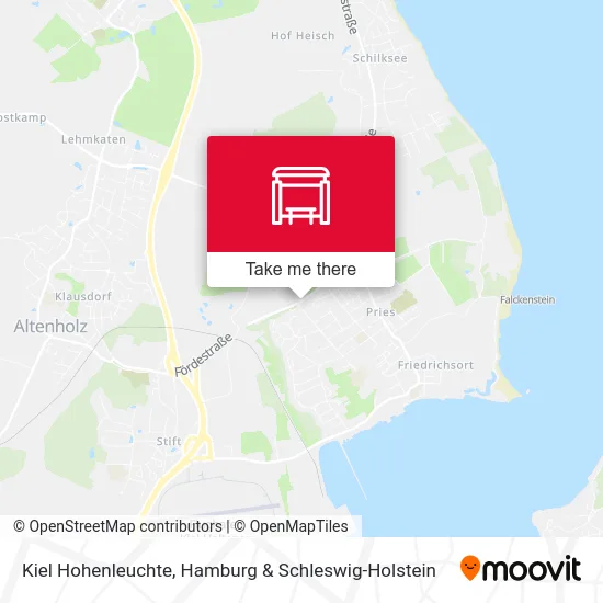 Карта Kiel Hohenleuchte