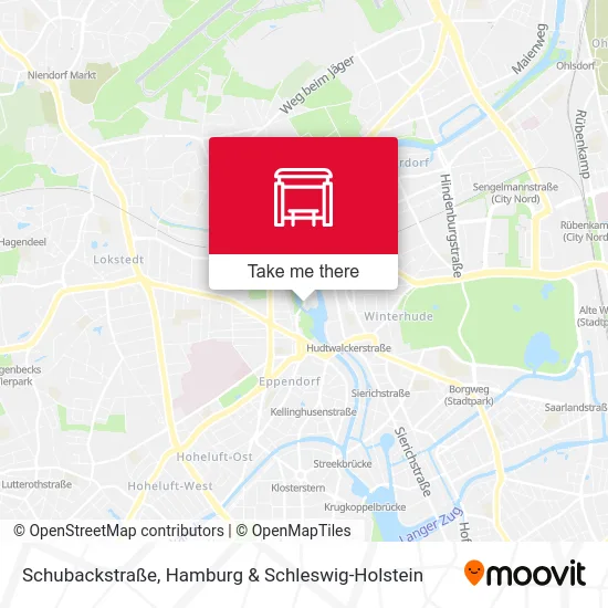 Карта Schubackstraße