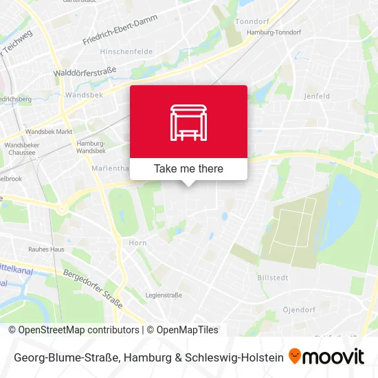 Карта Georg-Blume-Straße