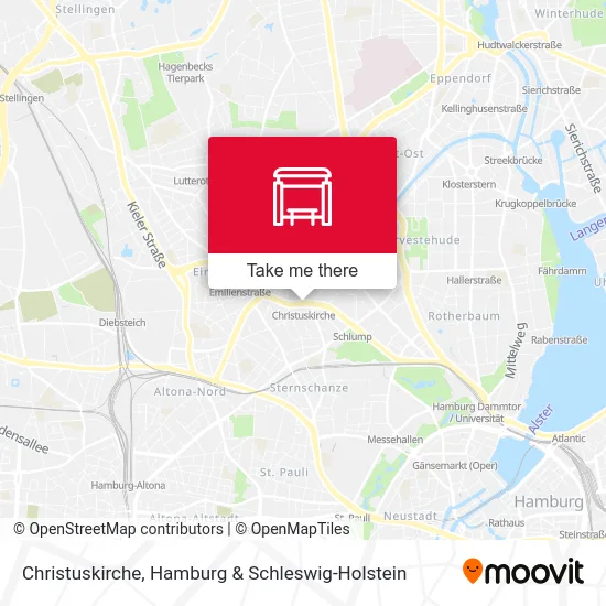 Карта Christuskirche