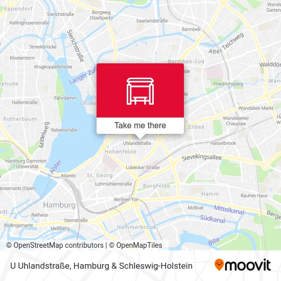 Карта U Uhlandstraße