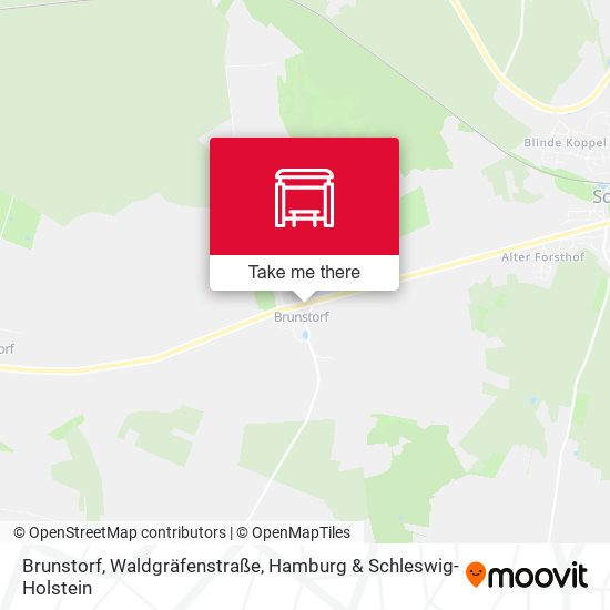 Brunstorf, Waldgräfenstraße map