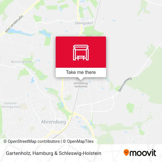 Карта Gartenholz