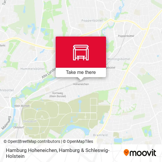 Карта Hamburg Hoheneichen