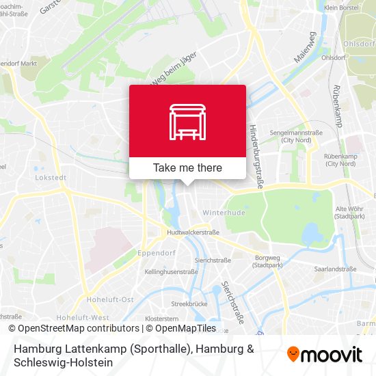 Hamburg Lattenkamp (Sporthalle) map