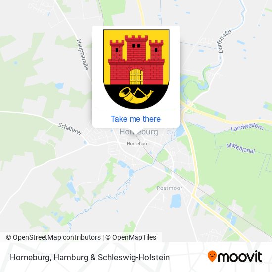 Horneburg map