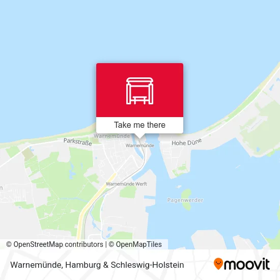 Карта Warnemünde