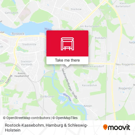 Карта Rostock-Kassebohm