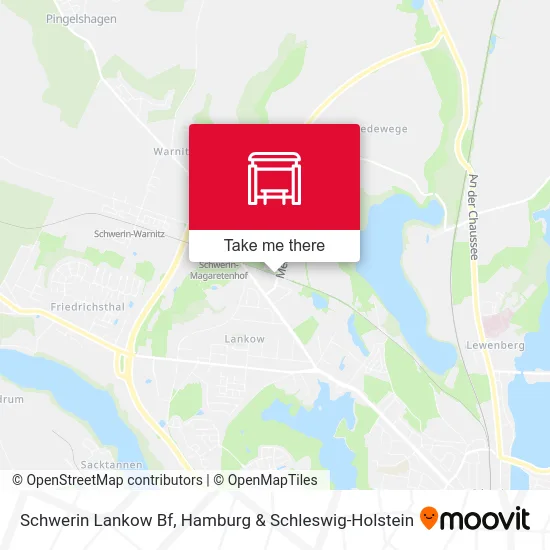 Карта Schwerin Lankow Bf