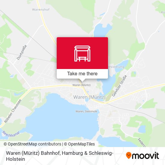 Waren (Müritz) Bahnhof map