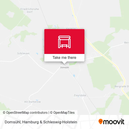 Карта Domsühl