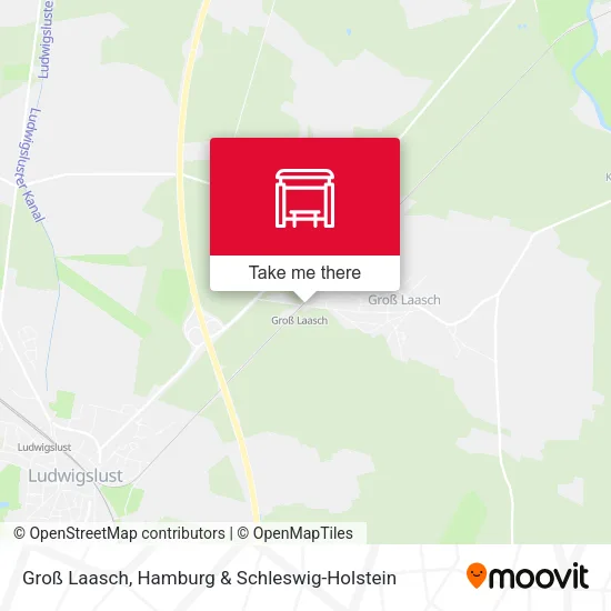 Карта Groß Laasch