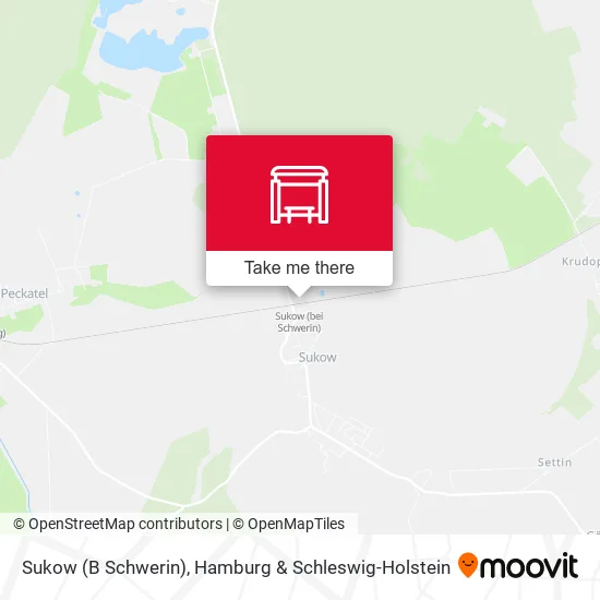 Карта Sukow (B Schwerin)