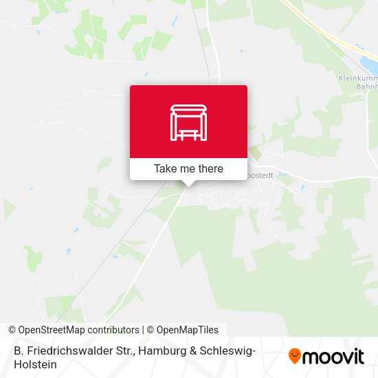 B. Friedrichswalder Str. map