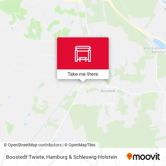Карта Boostedt Twiete