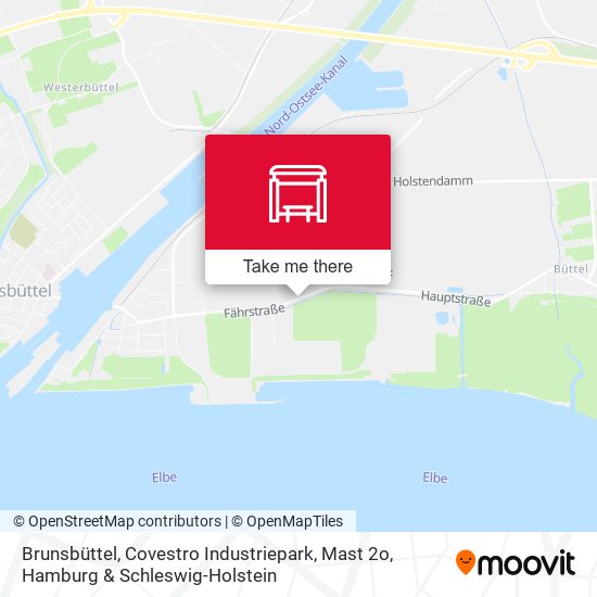 Brunsbüttel, Covestro Industriepark, Mast 2o map