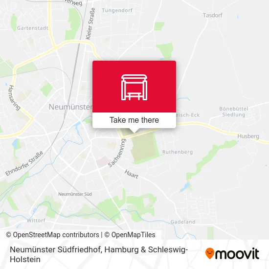 Карта Neumünster Südfriedhof
