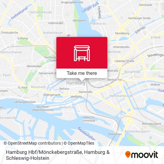 Hamburg Hbf/Mönckebergstraße map