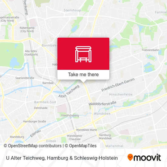 Карта U Alter Teichweg