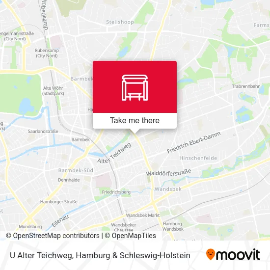 Карта U Alter Teichweg