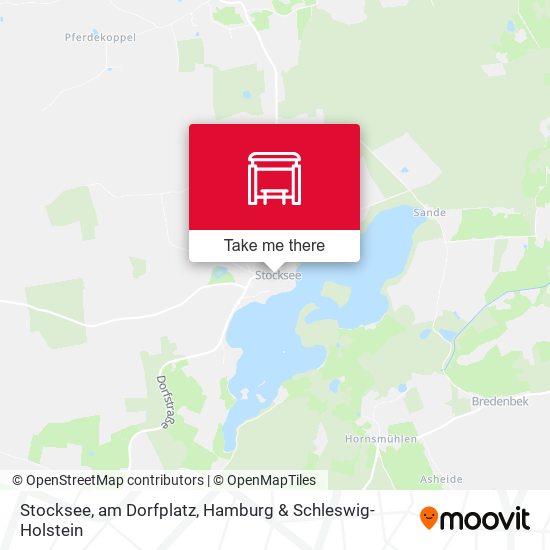 Stocksee, am Dorfplatz map