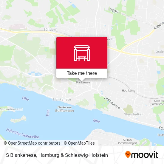 Карта S Blankenese