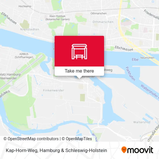 Карта Kap-Horn-Weg