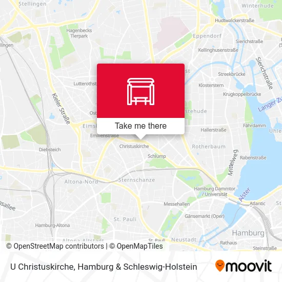 Карта U Christuskirche