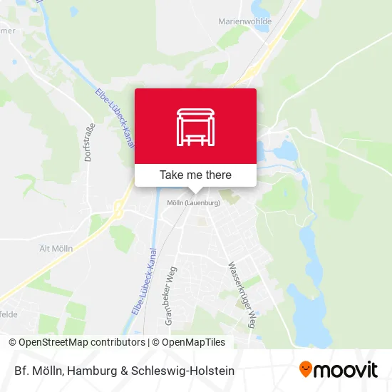 Карта Bf. Mölln