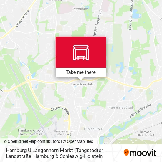 Карта Hamburg U Langenhorn Markt