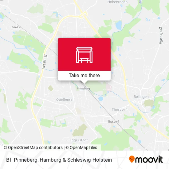Карта Bf. Pinneberg