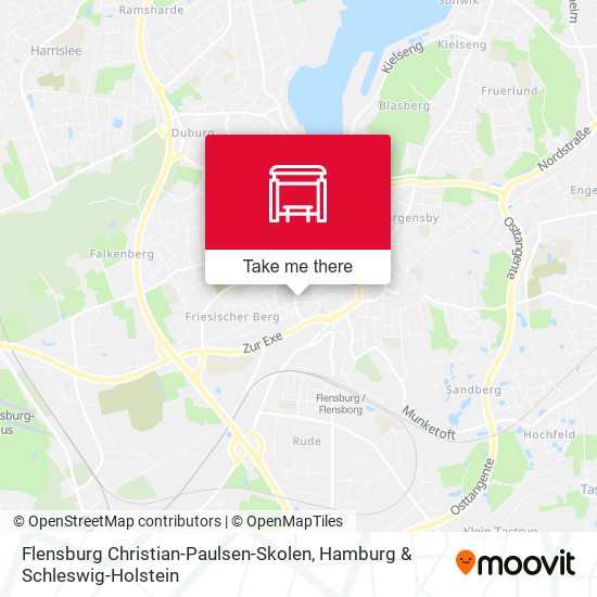 Flensburg Christian-Paulsen-Skolen map