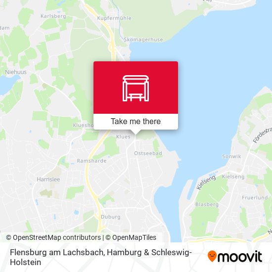 Flensburg am Lachsbach map