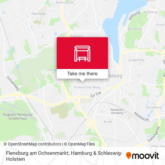 Flensburg am Ochsenmarkt map