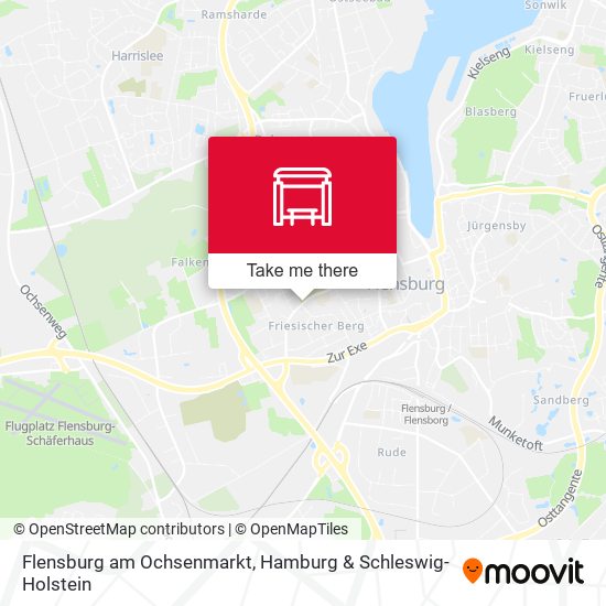 Flensburg am Ochsenmarkt map