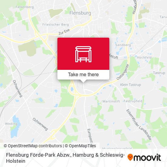 Flensburg Förde-Park Abzw. map