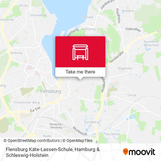 Flensburg Käte-Lassen-Schule map