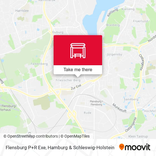 Карта Flensburg P+R Exe