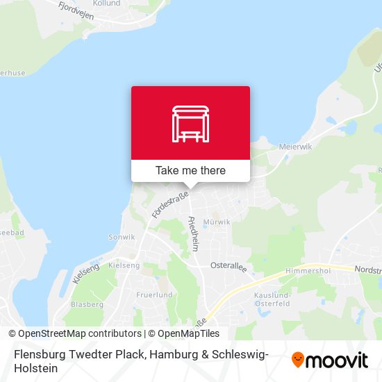 Flensburg Twedter Plack map