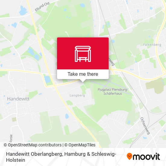 Карта Handewitt Oberlangberg