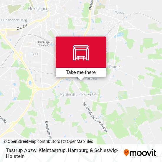 Tastrup Abzw. Kleintastrup map