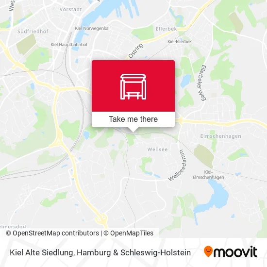 Карта Kiel Alte Siedlung