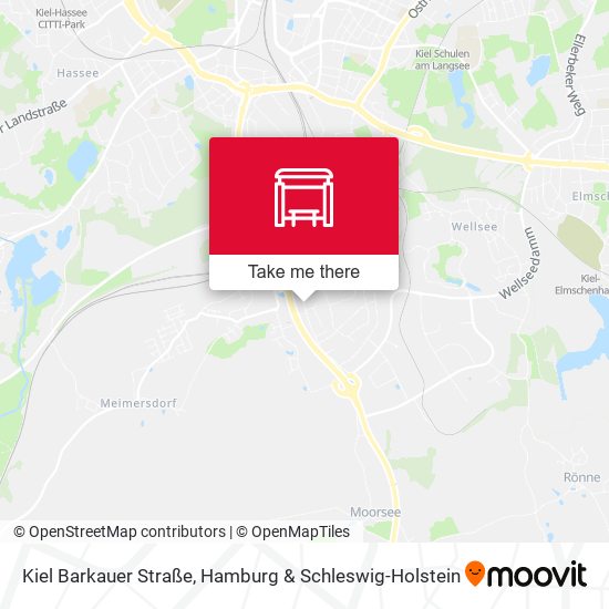 Kiel Barkauer Straße map