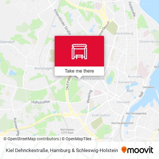 Kiel Dehnckestraße map