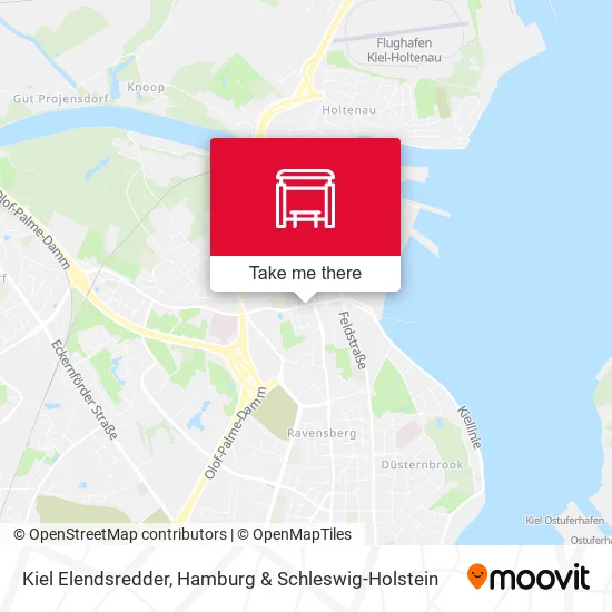 Карта Kiel Elendsredder