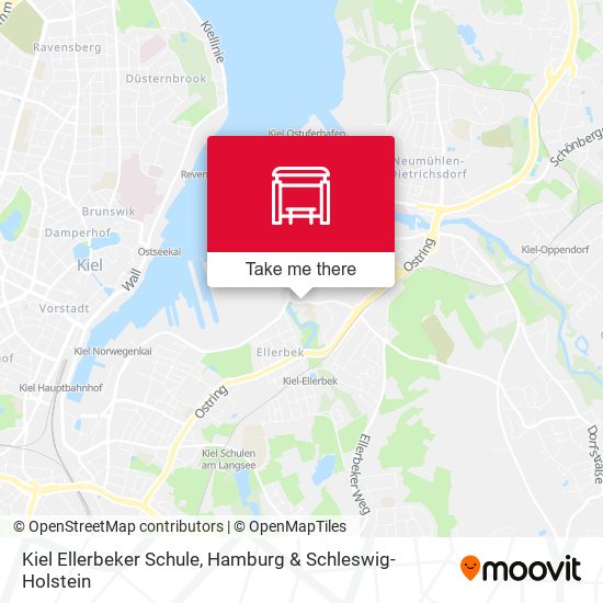 Kiel Ellerbeker Schule map
