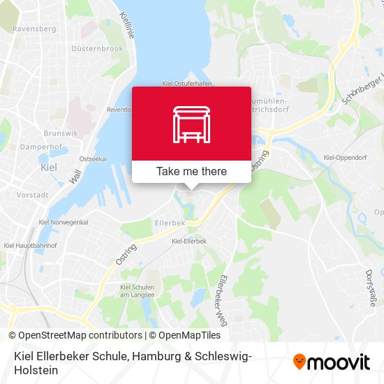 Kiel Ellerbeker Schule map