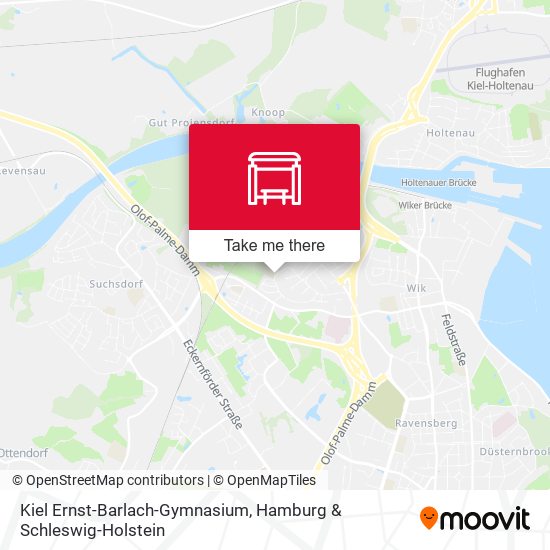 Kiel Ernst-Barlach-Gymnasium map