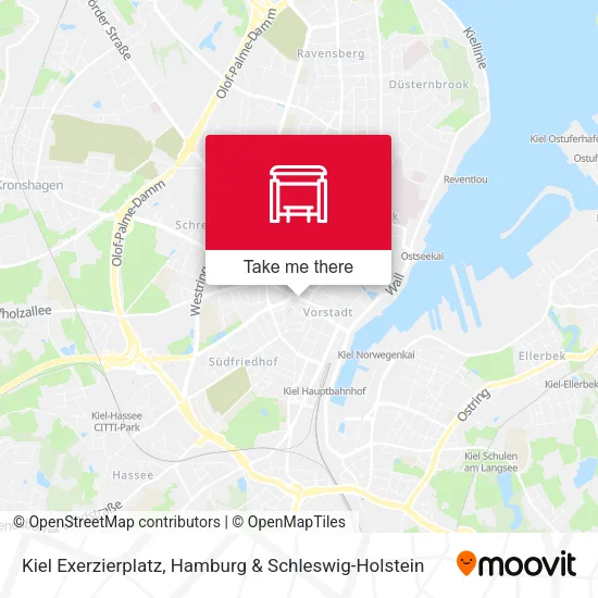 Карта Kiel Exerzierplatz